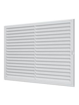 Решетка вентиляционная RZN сетка разъемная 400х300 пластик ERA