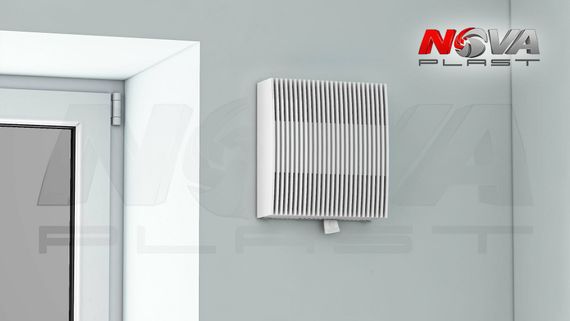 Приточный стеновой клапан NovaSTYLE 0,5м. с фильтром