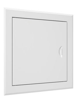 Люк ревизионный ЛТМп фланец 250х250 ручка магнит 310х310 окраш.сталь EVECS