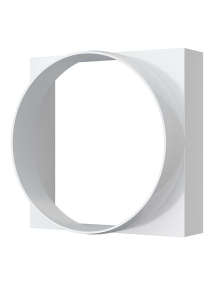 Переходник КВ D100 100х100 пластик ERA