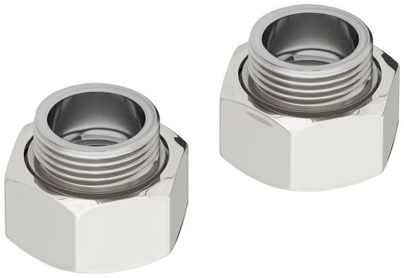 Комплект фитингов Стилье прямой (G 1" НГ х G 3/4" НР) / 2 шт.