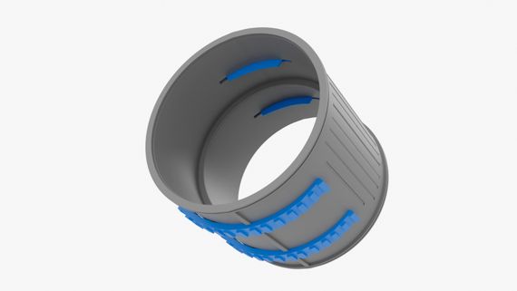 Муфта соединительная Flexag FLS110-G, цвет серый