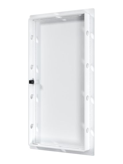 Люк ревизионный LN фланец 150х300 нажимной 172х322 пластик EVECS