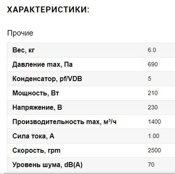 Вентилятор канальный ВанВент ВКП-315К