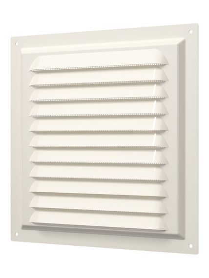 Решетка вентиляционная МЭ сетка 200х200 окрашенная сталь Ivory ERA