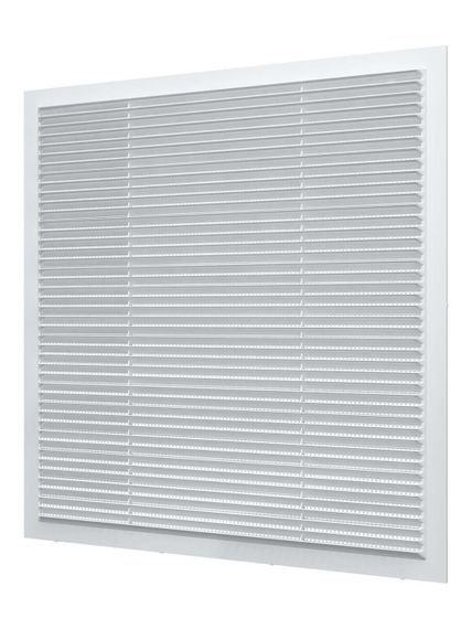 Решетка вентиляционная С сетка 385х385 пластик ERA