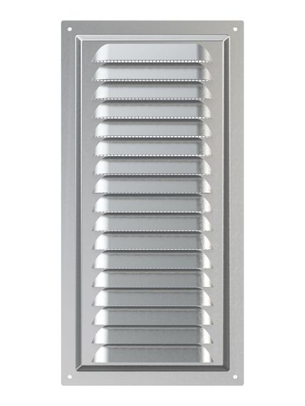 Решетка вентиляционная МЦ сетка 150х300 оцинк.сталь ERA