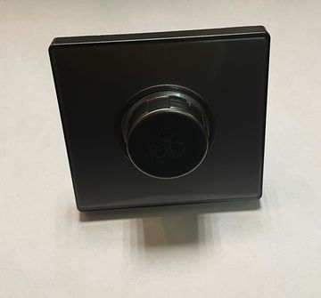 Регулятор скорости симисторный Благовест L91 (2.5A) Серебристый (плавный, для скрытого монтажа)