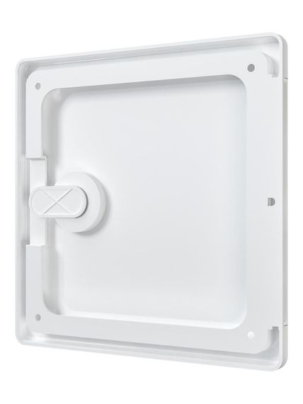 Люк ревизионный ЛТП накладной ручка-задвижка 150х150 пластик EVECS