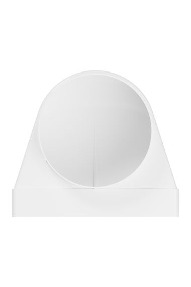 Переходник СКФП D150 90° 90х220 пластик ERA