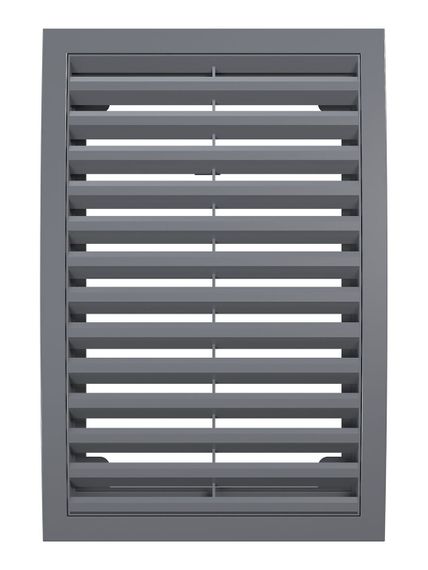 Решетка вентиляционная РРН разъемная 200х300 ASA Gray ERA