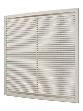 Решетка вентиляционная РЦ сетка 440х440 пластик Ivory ERA