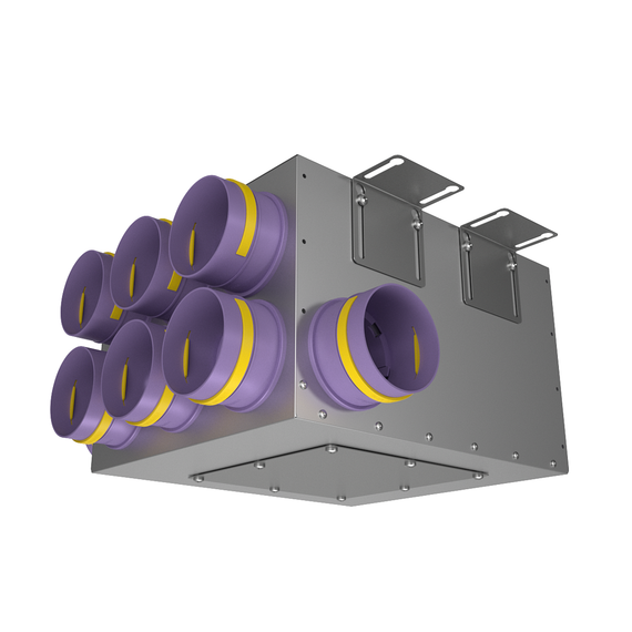 Provent KV 200/90×8 коллектор металлический на 8 выходов