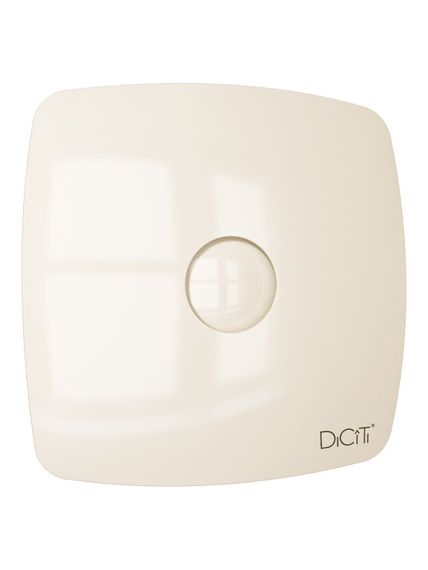 Вентилятор накладной RIO D125 обратный клапан Ivory DICITI