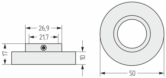 Отражатель Сунержа TUBE (d 1/2")