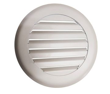 Решетка стальная на магнитах КП-120 жалюзи, белая