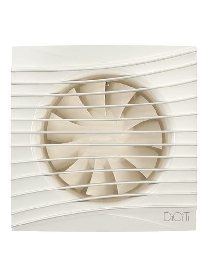 Вентилятор накладной SILENT D125 обратный клапан Ivory DICITI