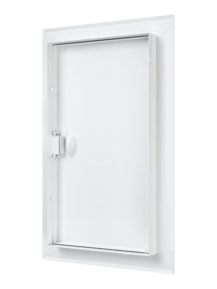 Люк ревизионный ЛТМп фланец 200х350 ручка магнит 260х410 окраш.сталь EVECS