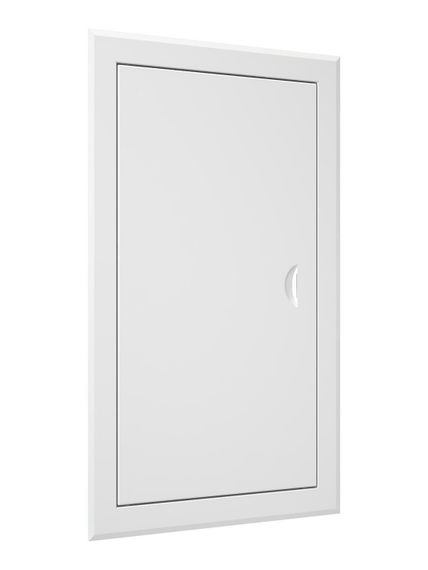 Люк ревизионный ЛТМ фланец 250х450 ручка магнит 310х510 окраш.сталь EVECS