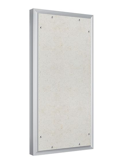 Люк ревизионный D Ceramo Optimum 300х600 скрыт.монтаж петля алюминий EVECS