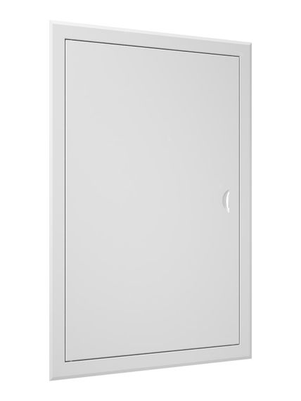 Люк ревизионный ЛТМп фланец 400х600 ручка магнит 460х660 окраш.сталь EVECS