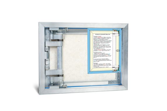 Люк под плитку Модерн Мини 500х300 нажимной