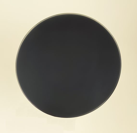 Анемостат-диффузор дизайнерский DN 100 круг черный (RAL9005) матовый