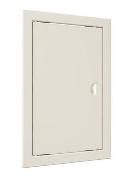 Люк ревизионный ЛР фланец 196х296 ручка 218х318 пластик Ivory EVECS