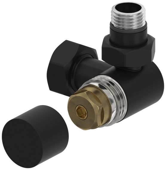 Вентиль Сунержа 3D правый под шестигранник (G 1/2&quot; НР х G 3/4&quot; НГ)