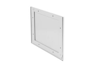 Люк съемный на магнитах 200х200мм накладной белый