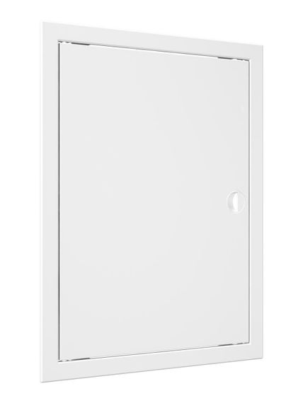 Люк ревизионный ЛР фланец 296х396 ручка 318х418 пластик EVECS