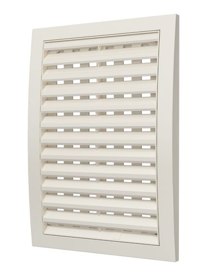 Решетка вентиляционная РРП разъемная регулируемая 180х250 пластик Ivory ERA