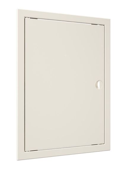 Люк ревизионный ЛР фланец 296х396 ручка 318х418 пластик Ivory EVECS