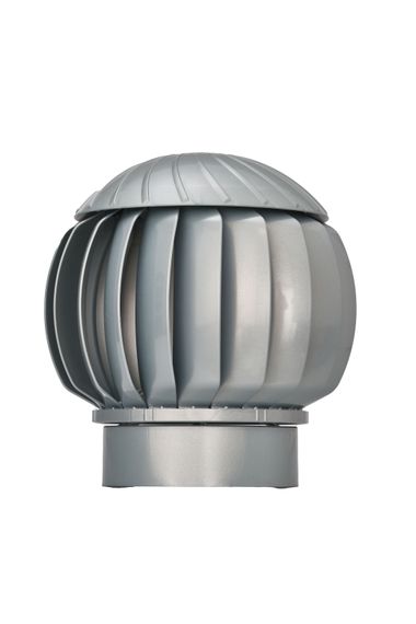 Ротационная вентиляционная турбина, РВТ 160 мм серебристый RAL 9022, серия Twister