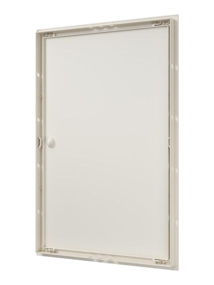 Люк ревизионный ЛР фланец 396х596  ручка 418х618 пластик Ivory EVECS