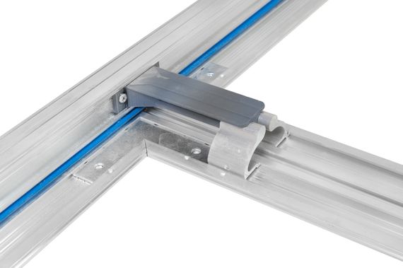 Люк под плитку двухдверный Модерн Мини 900х300 мм