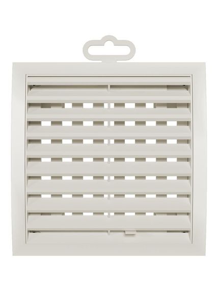 Решетка вентиляционная РРП разъемная регулируемая 150х150 пластик Ivory ERA