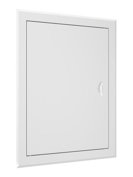 Люк ревизионный ЛТМ фланец 300х400 ручка магнит 360х460 окраш.сталь EVECS