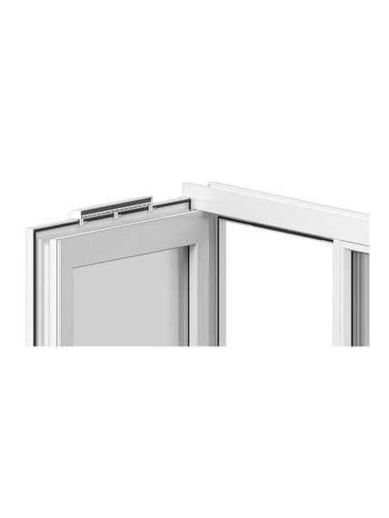 Клапан приточный WV оконный регулируемый фильтр G3 L035м пластик White ERA