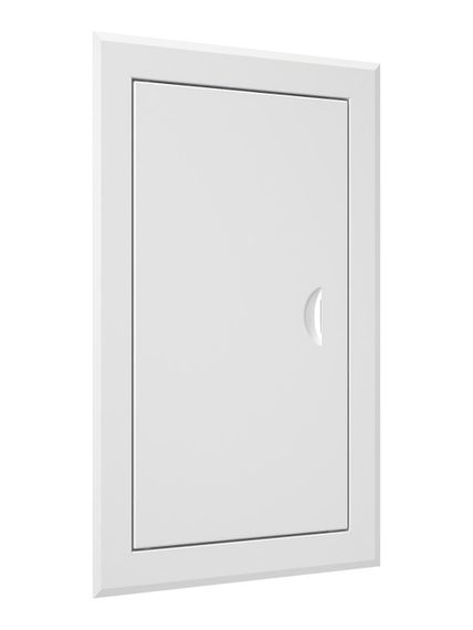 Люк ревизионный ЛТМ фланец 200х350 ручка магнит 260х410 окраш.сталь EVECS