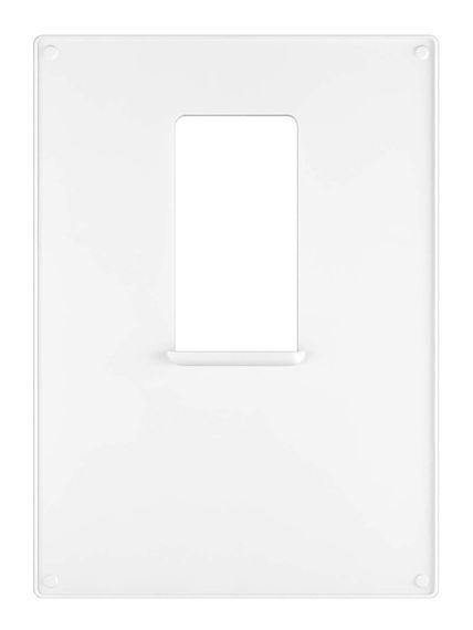 Площадка торцевая ПТВ фланец 55х110 вертикальная 180х250 пластик ERA