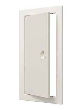 Люк ревизионный ЛР фланец 146х296 ручка 168х318 пластик Ivory EVECS