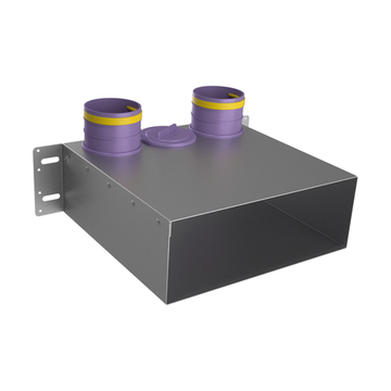 Provent VPF 300×100/75×2 адаптер (пленум) напольный на 2 выхода