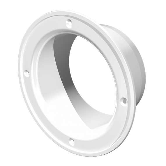 Фланец ЭРА 125 мм пластмассовый для круглого пластикового воздуховода 12.5Ф