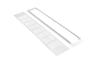 Решетка на магнитах Визионер МВМС-М 600х80 мм Белая