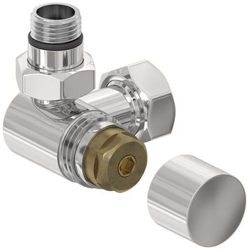 Вентиль Сунержа 3D левый под шестигранник (G 1/2" НР х G 3/4" НГ)