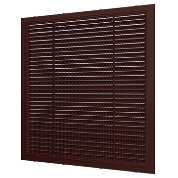 Решетка вентиляционная С сетка 285х285 пластик Brown ERA