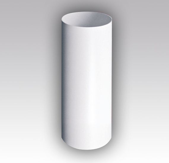 Воздуховод круглый d100 мм L-0,5 м пластиковый