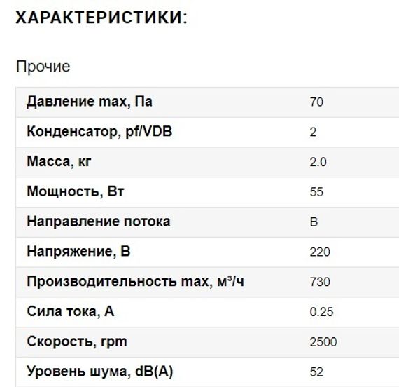 Вентилятор Ванвент YWF2E-200B-92/15-G PLAT нагнетающий (приток) 730 m/h)