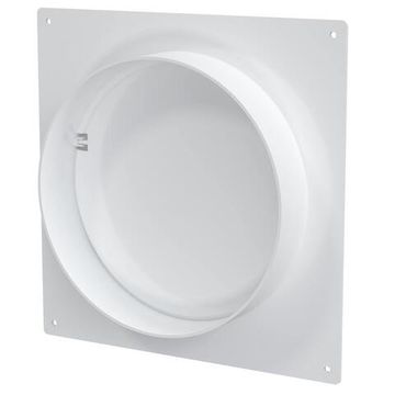 Площадка торцевая SKNPO фланец D150 соединитель обратный клапан 190x175 пластик ERA